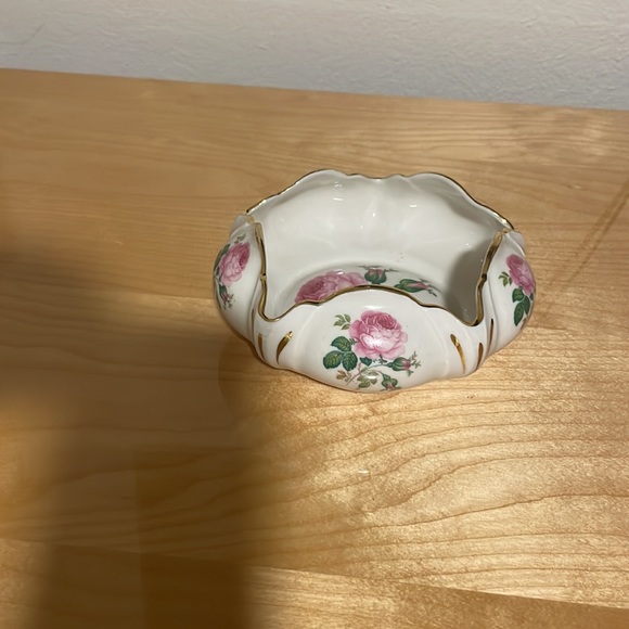 Vintage Floral Trinket Dish / Ashtray - Picture 10 of 10